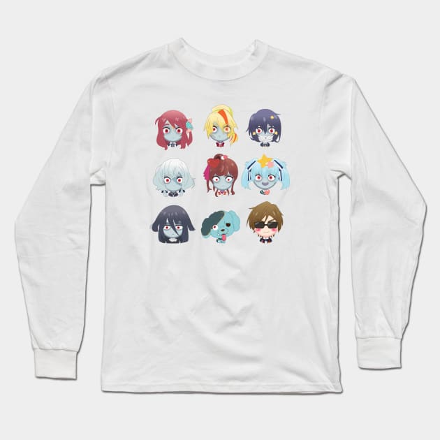 Zombieland Saga v2 Long Sleeve T-Shirt by annimedit